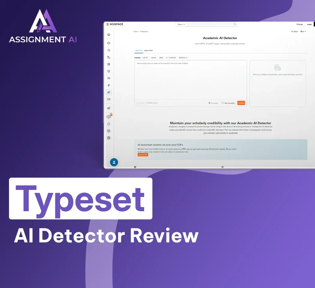 Typeset AI Detector Review | Features, Pricing & Test Results